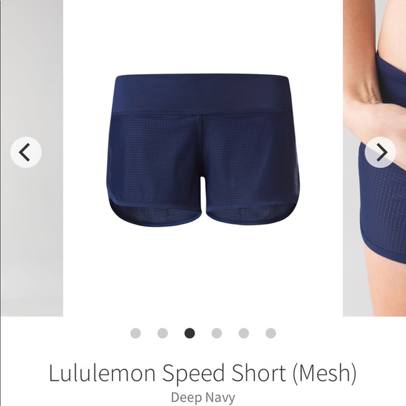 Like new Lululemon Speed Short Mesh - Picture 1 of 4